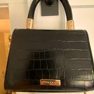 Aldo Black small cross body black bag